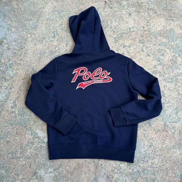 Ralph Lauren Polo Classic Logo Script Hoodie - Picture 4 of 4